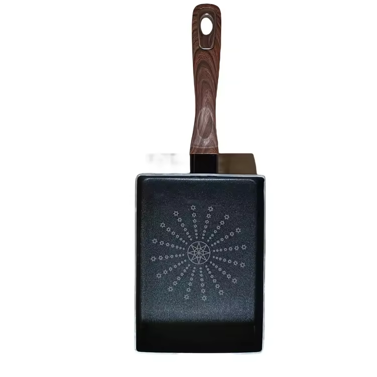 Большой набор посуды, глубокая антипригарная стальная сковорода с крышкой