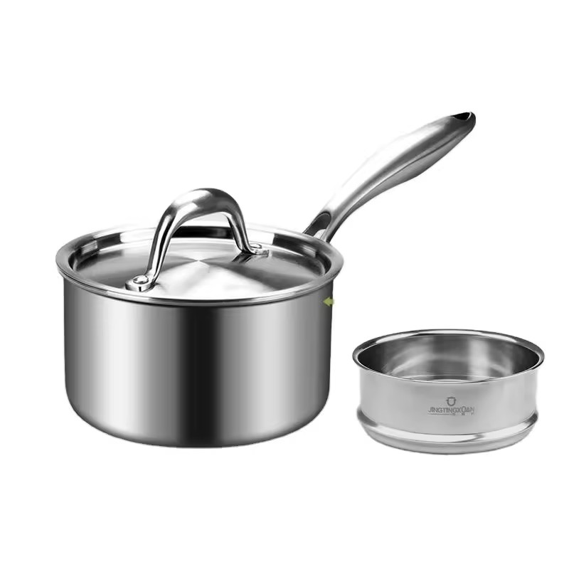 Маленькая детская пищевая добавка, антипригарная лапша для приготовления пищи, лапша быстрого приготовления, горячая домашняя кастрюля для супа с кипяченым молоком