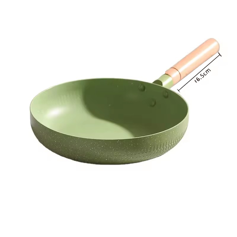 Экологически чистая алюминиевая сковорода для жарки с антипригарным покрытием, 24 см, 26 см, 28 см, 30 см, с индивидуальным логотипом